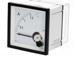 Ampermetru 72x72 100/5A