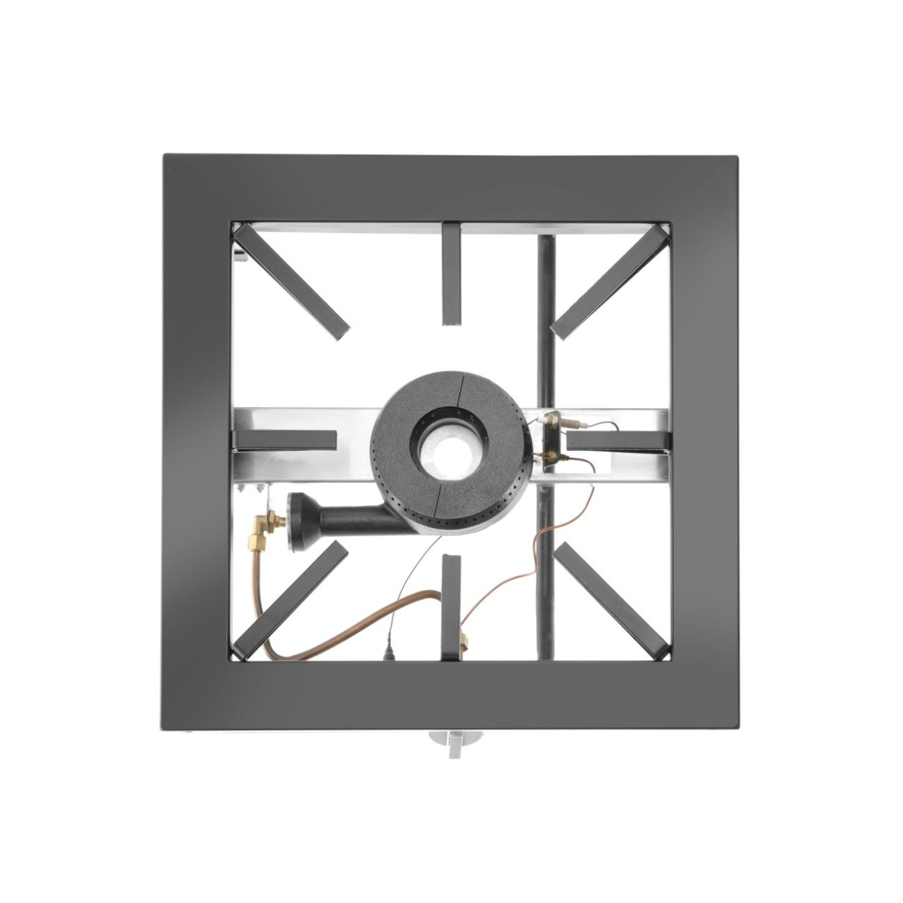 Reducere 20% - Aragaz profesional portabil pentru exterior, Kitchen Line, inox, alimentare gaz, 6.4 kW, aprindere electronica 2 Kitchen Line