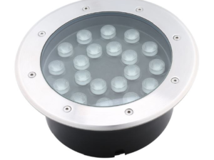 Spot pardoseala din inox LED 18W lumina neutra