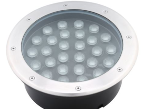 Spot pardoseala din inox LED 27W lumina naturala