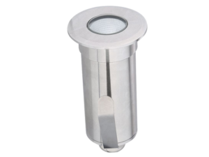 Spot pardoseala din inox LED 3W lumina calda  230v