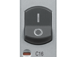 INTRERUPATOR AUTOMAT CU DECLANSATOR MAGNETO-TERMIC 1M 1P+N 16A 3000A ALUMINIU BTICINO AXOLUTE