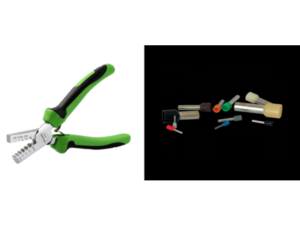 Pachet Cleste + pini 0.5-2.5mmp (cate 100 bucati / dimensiune) + cutie organizator