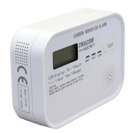 Reducere 41% – Detector monoxid de carbon4,5 VDC (3×1,5V AA), >85 dB 1 Detector monoxid de carbon4