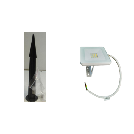 Reducere 64% – Pachet Brat Montaj Pamant Proiector + Proiector LED 30W Alb Lumina Calda 1 Pachet Brat Montaj Pamant Proiector + Proiector LED 30W Alb Lumina Calda