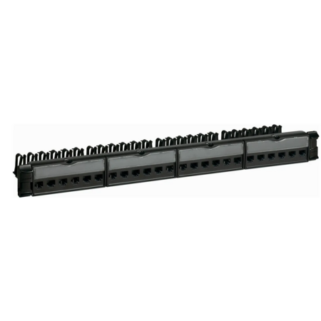 Reducere 67% - Patch panel equipped cu 24 RJ 45 connectors LCS³ - 19 - 1U - Cat.5e FTP - cu empty cassettes to be equipped 1 Patch panel equipped cu 24 RJ 45 connectors LCS³ - 19 - 1U - Cat.5e FTP - cu empty cassettes to be equipped