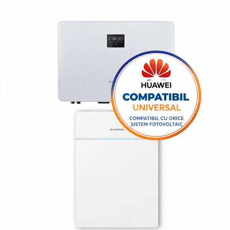 Reducere 7% - Pachet stocare energie fotovoltaica 5.12kWh monofazat -COMPATIBIL HUAWEI sau universal -Ac cupling 1 Pachet stocare energie fotovoltaica 5.12kWh monofazat -COMPATIBIL HUAWEI sau universal -Ac cupling
