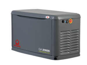 Generator de curent trifazat pe gaz Pramac GA20000 Generac 20 kVA carcasa insonorizata si modul WiFi