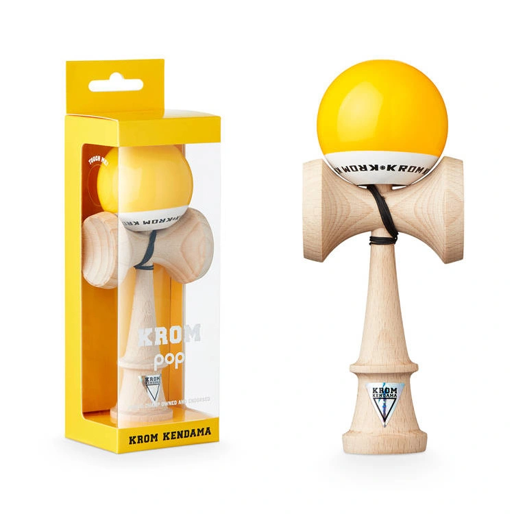 Reducere 55% - Kendama Krom POP Galben 1 Kendama Krom POP Galben