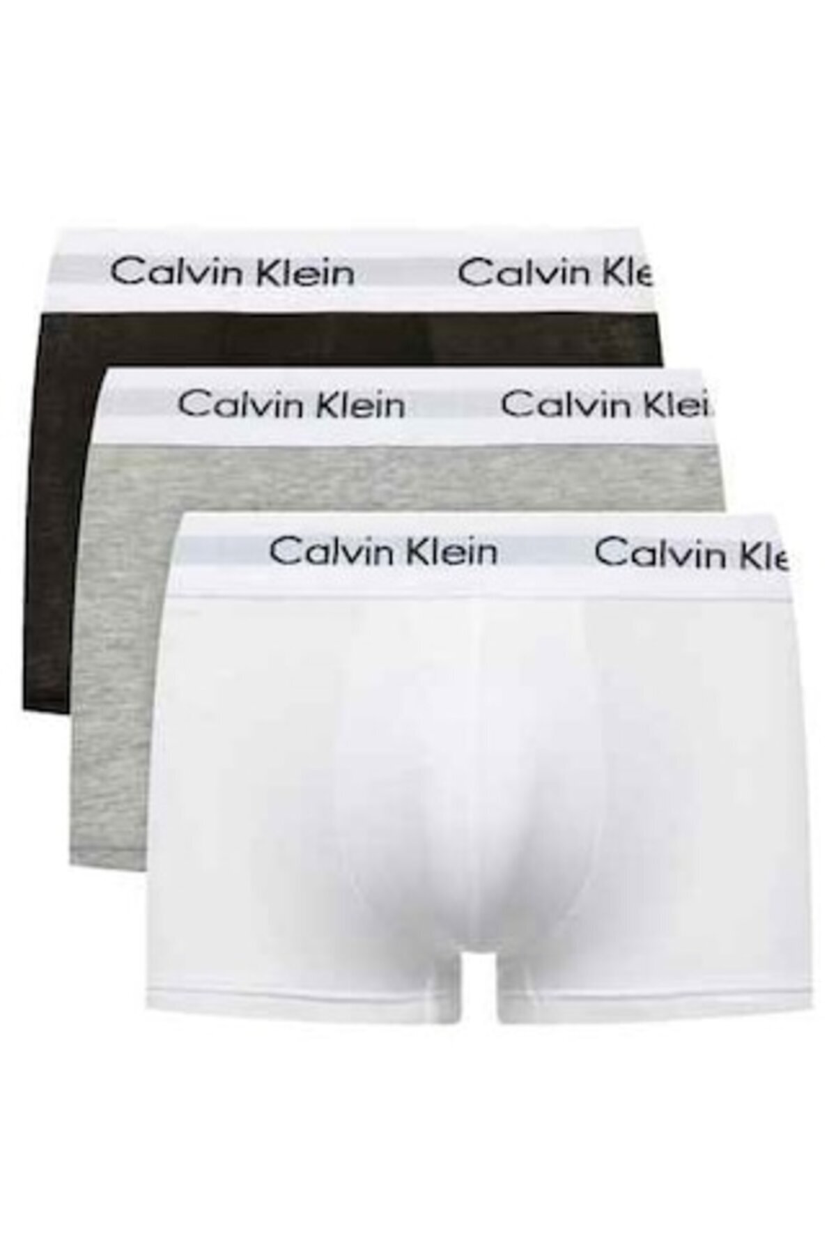 Reducere 48% - Set boxer CALVIN KLEIN bărbătesc, 3 piese, multicolor, bumbac 1 Set boxer CALVIN KLEIN bărbătesc