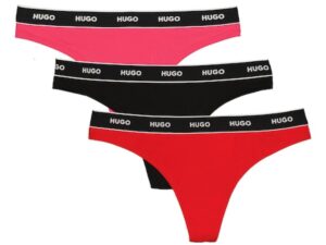 Set de tanga cu logo - 3 perechi