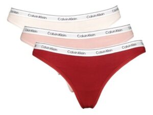 Set de lenjerie intimă tanga cu logo - 3 perechi