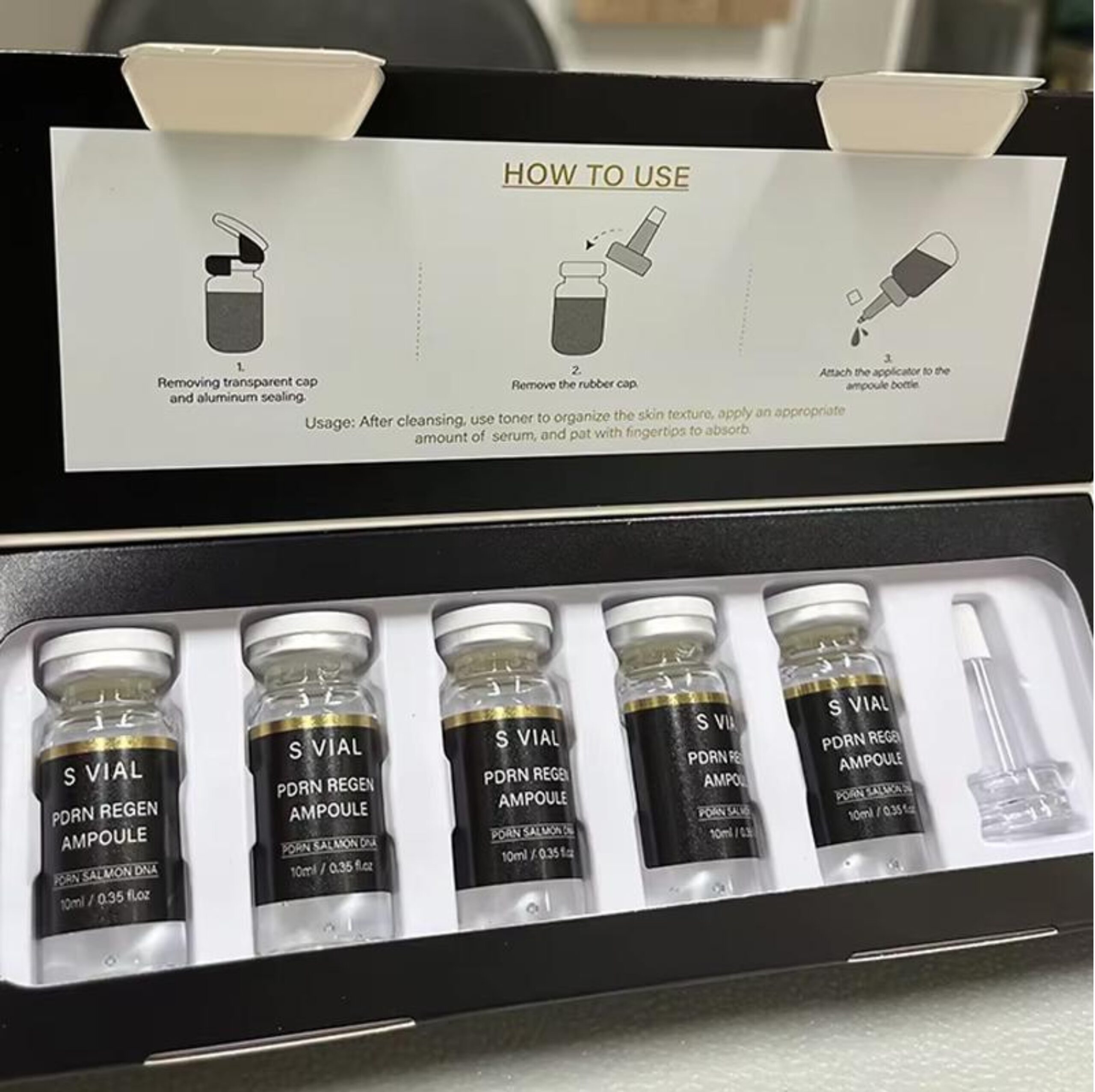 Reducere 40% – Ser Tratament Intens cu PDRN pentru Piele Obosită – Fiole Regeneratoare, Hidratare Profundă și Efect Rejuvenant, 5 × 10 ml 1 Ser Tratament Intens cu PDRN pentru Piele Obosită – Fiole Regeneratoare