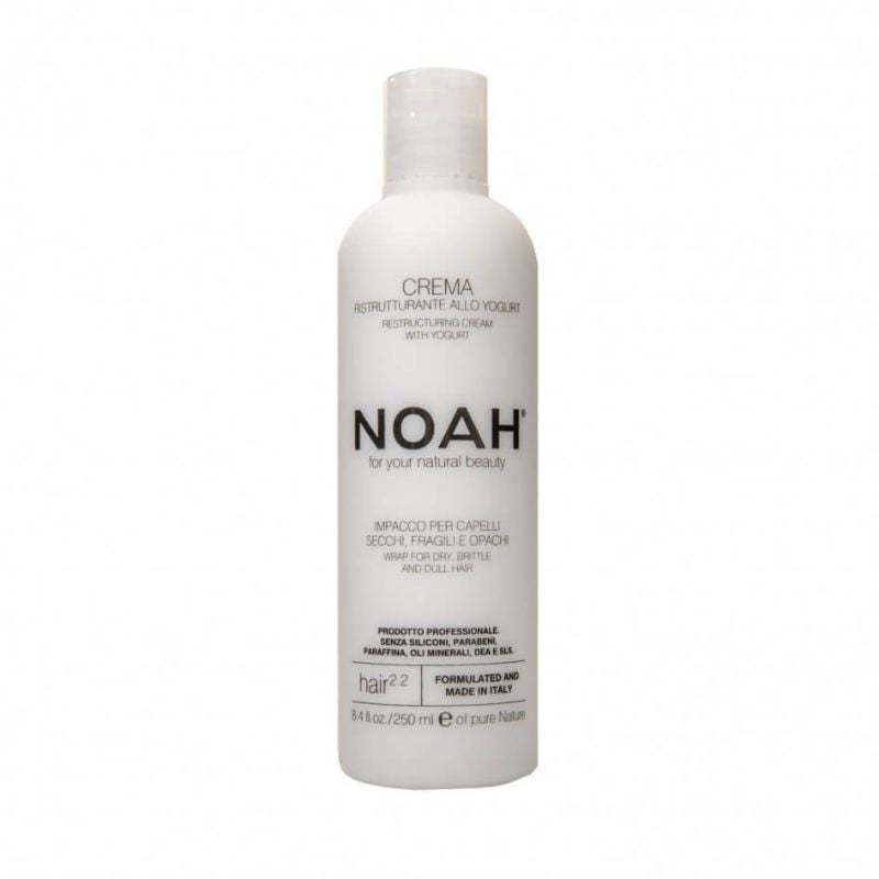 Reducere 20% - Noah Balsam crema restructurant cu iaurt pentru par uscat, fragil (2.2), 250ml 1 Noah Balsam crema restructurant cu iaurt pentru par uscat