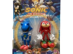 Set de 2 figurine sonice articulate 11 cm