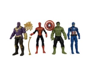 Set de 4 figurine Avengers H 11 cm