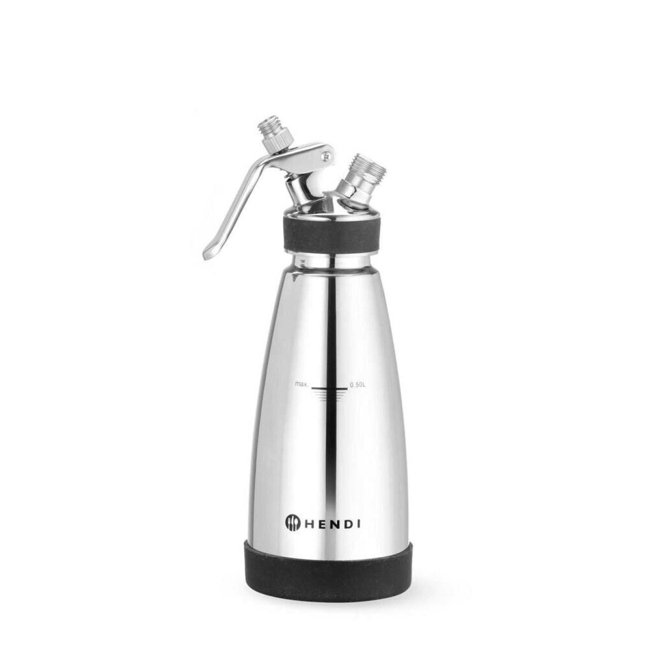 Reducere 20% – Aparat pentru frisca cu perete dublu, Hendi, Inox, 0.5 lt 1 Aparat pentru frisca cu perete dublu