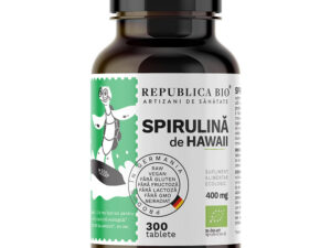 Spirulina Ecologica de Hawaii (400 mg) Republica BIO