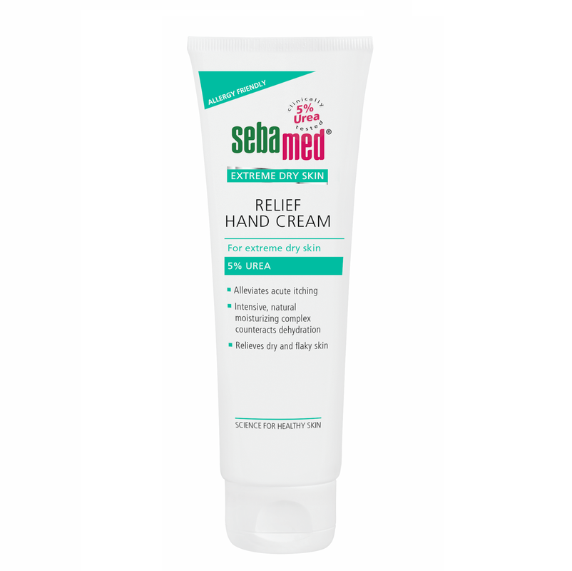 Reducere 23% - Crema dermatologica pentru maini cu 5% uree Extreme Dry Skin, 75 ml, Sebamed 1 Crema dermatologica pentru maini cu 5% uree Extreme Dry Skin