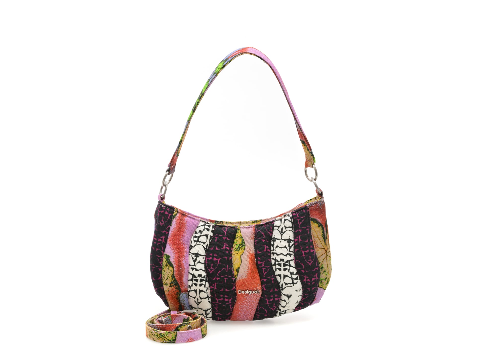 Reducere 60% - Geanta DESIGUAL multicolor, SAXA46, din material textil 1 Geanta DESIGUAL multicolor