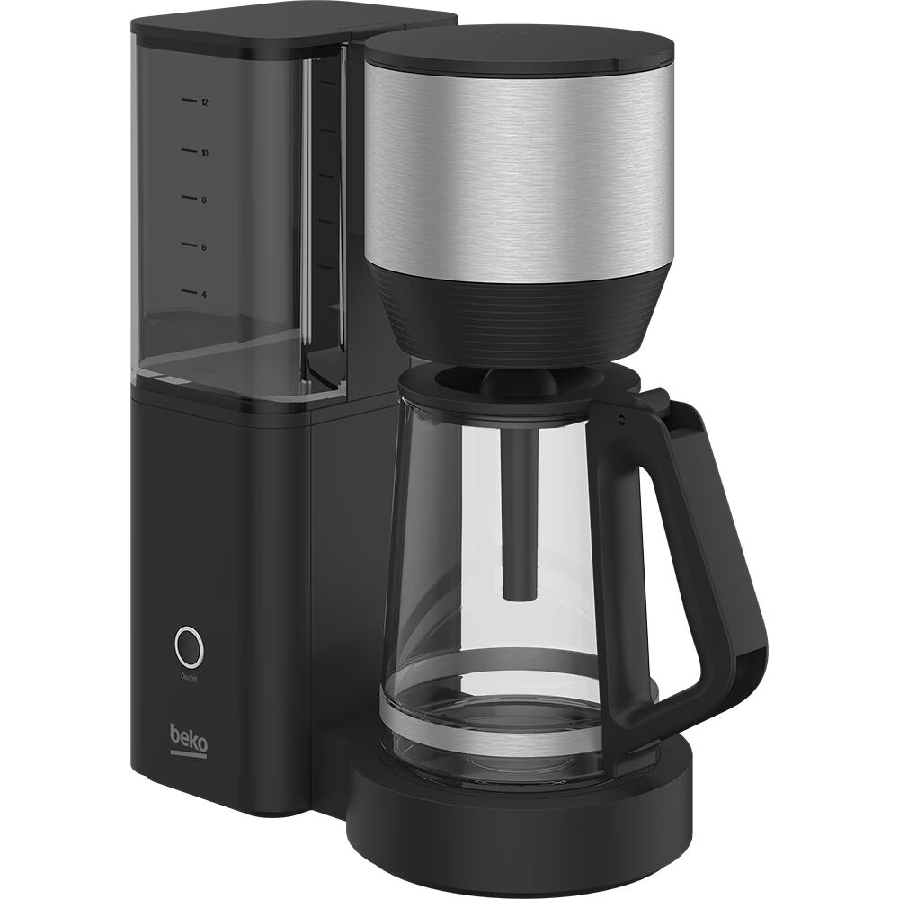 Reducere 32% - Cafetiera BEKO CFM7353I, 1.3l, 1150W, 10 cesti, oprire automata, sistem anti-picurare DripStop, functie Keep Warm cafea calda mereu, fara risipa, 1 Cafetiera BEKO CFM7353I