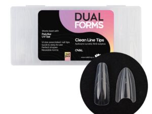 Tips Sandwich Clean Line Oval Dual Forms - set 240 buc.