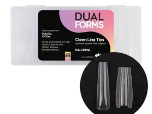Tips Sandwich Clean Line Balerina Dual Forms - set 240 buc.