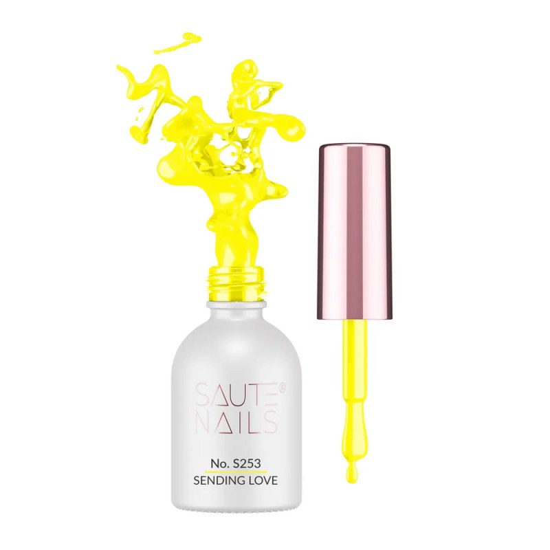 Reducere 30% - Ojă semi Saute Nails Sending Love - S253 8ml 1 Ojă semi Saute Nails Sending Love - S253 8ml