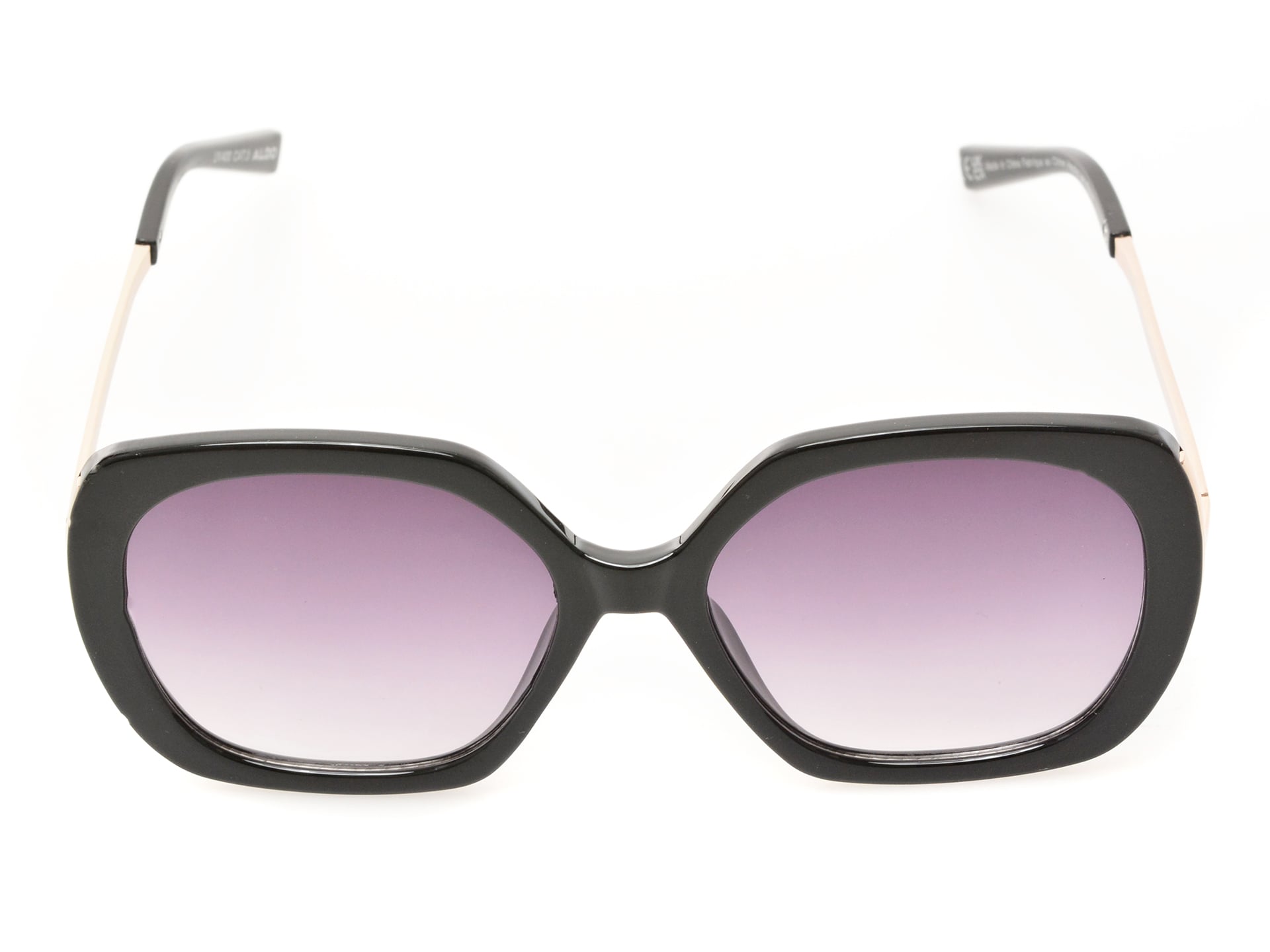 Reducere 50% - Ochelari de soare ALDO negri, MICKAELA 970, din metal 1 Ochelari de soare ALDO negri