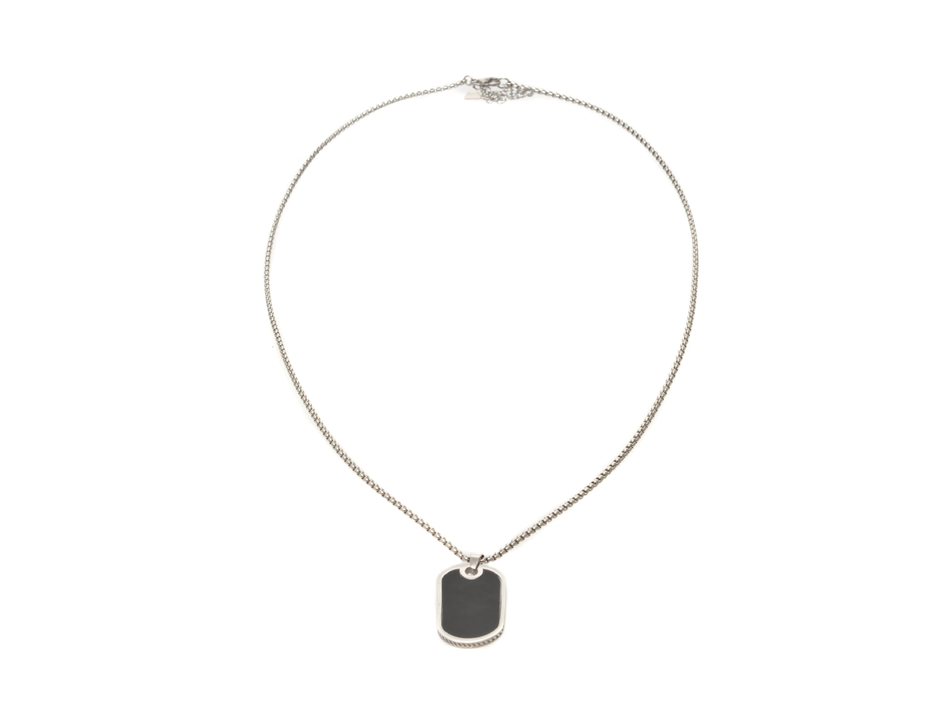 Reducere 20% - Colier ALDO argintiu, JASPPER 971, din metal 1 Colier ALDO argintiu