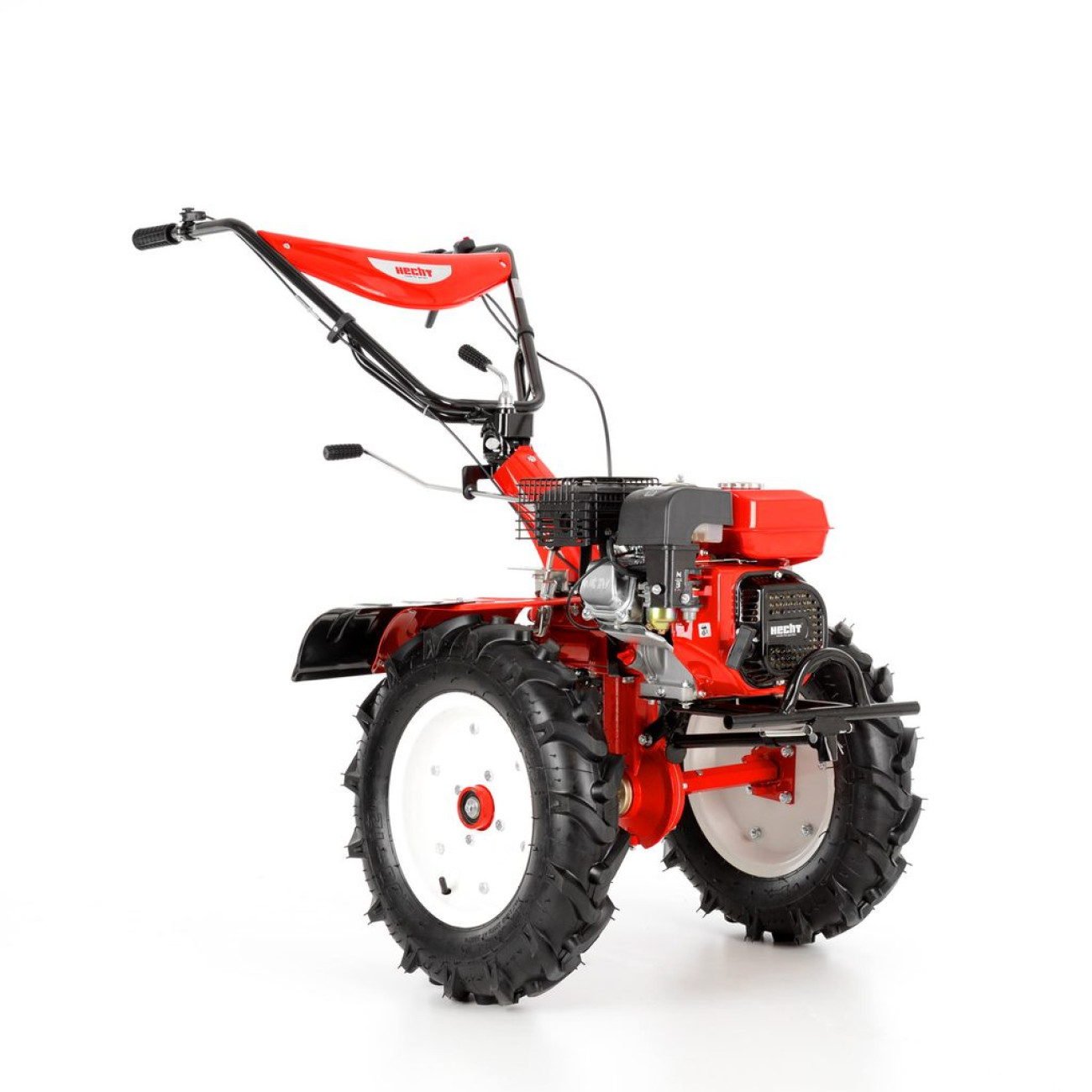 Reducere 20% - Motocultor Hecht 7100, Motor 4T, 212CC, Latime Lucru 110cm, 3 Viteze 2 Motor 4T