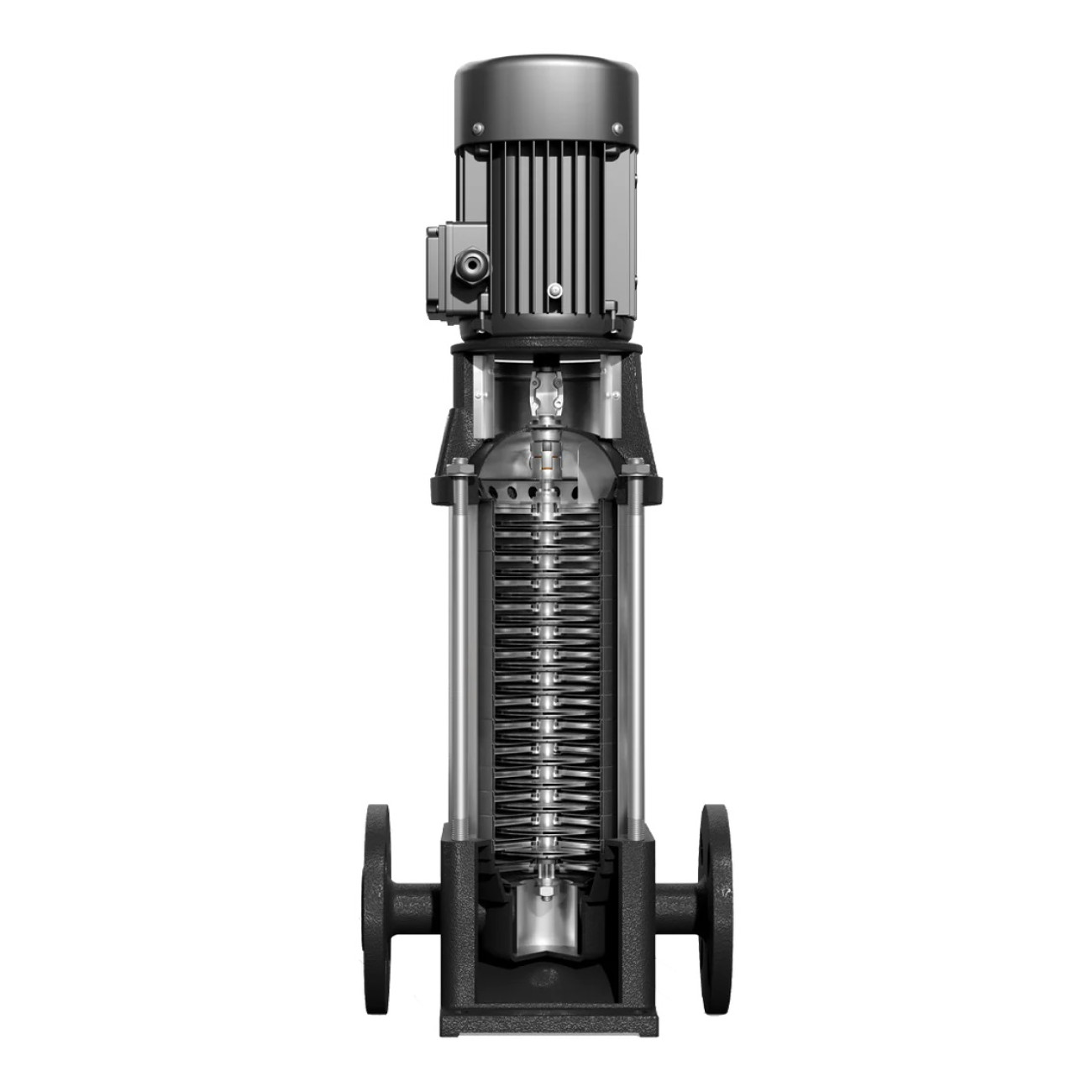 Reducere 20% – Pompa de Suprafata Multietajata IBO IPRO Professional CVI INOX 3-25T, 400V, 2.2 KW, 4.5 m³/h, H Refulare max 146m 2 400V