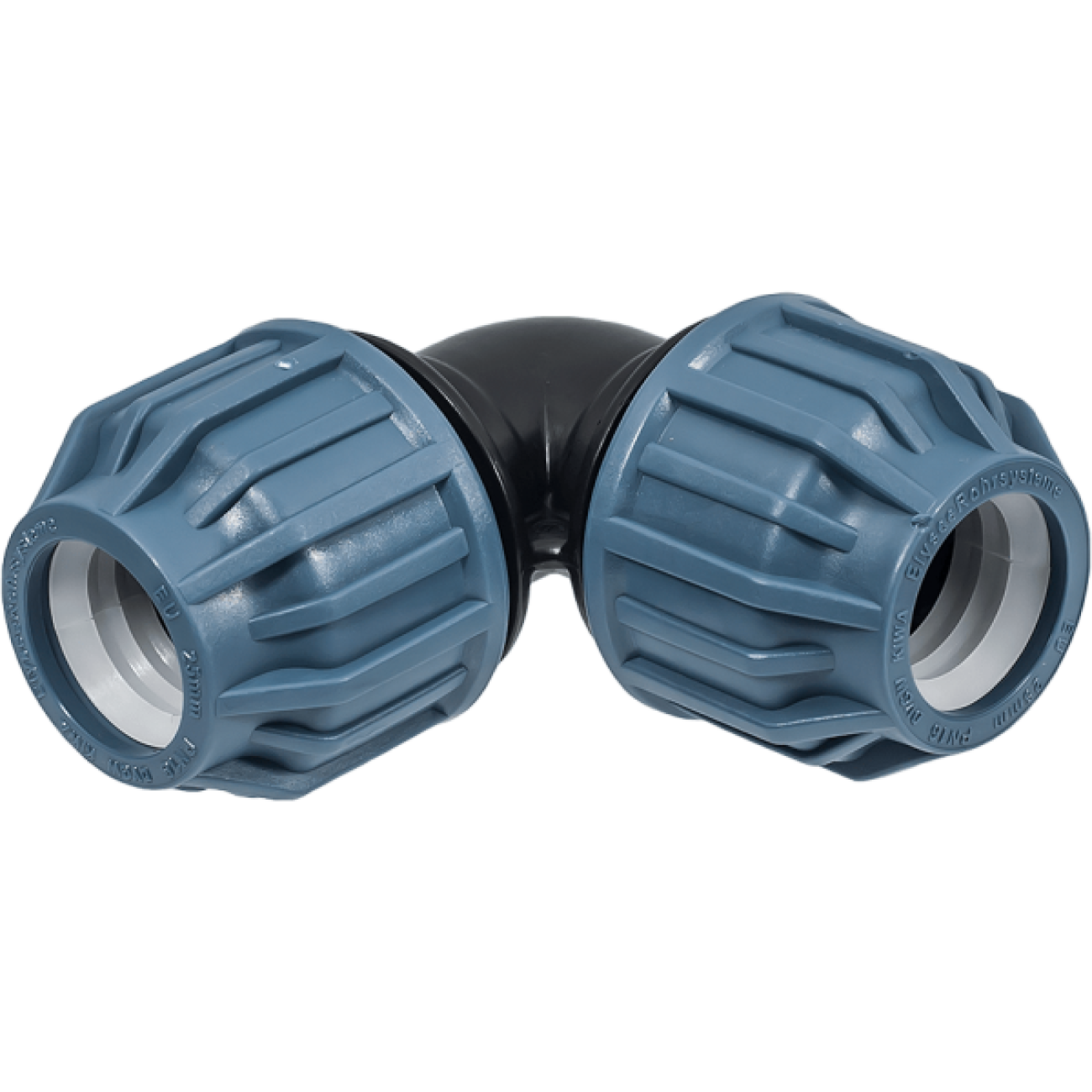 Reducere 20% - Cot 90° Compresiune, Elysee , Dimensiune 90mm,Presiune 16 Bari 1 Cot 90° Compresiune