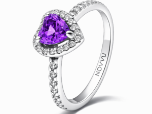 Inel Purple Heart cu Argint