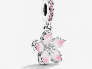 Talisman Pandantiv Floare Cu Argint