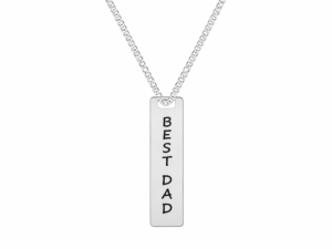 Colier Best Dad cu Argint