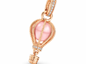 Talisman Pandantiv Balon Rose Cu Argint