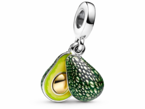Talisman Pandantiv Avocado Cu Argint