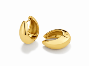 Cercei Infinity Placati cu Aur 18k