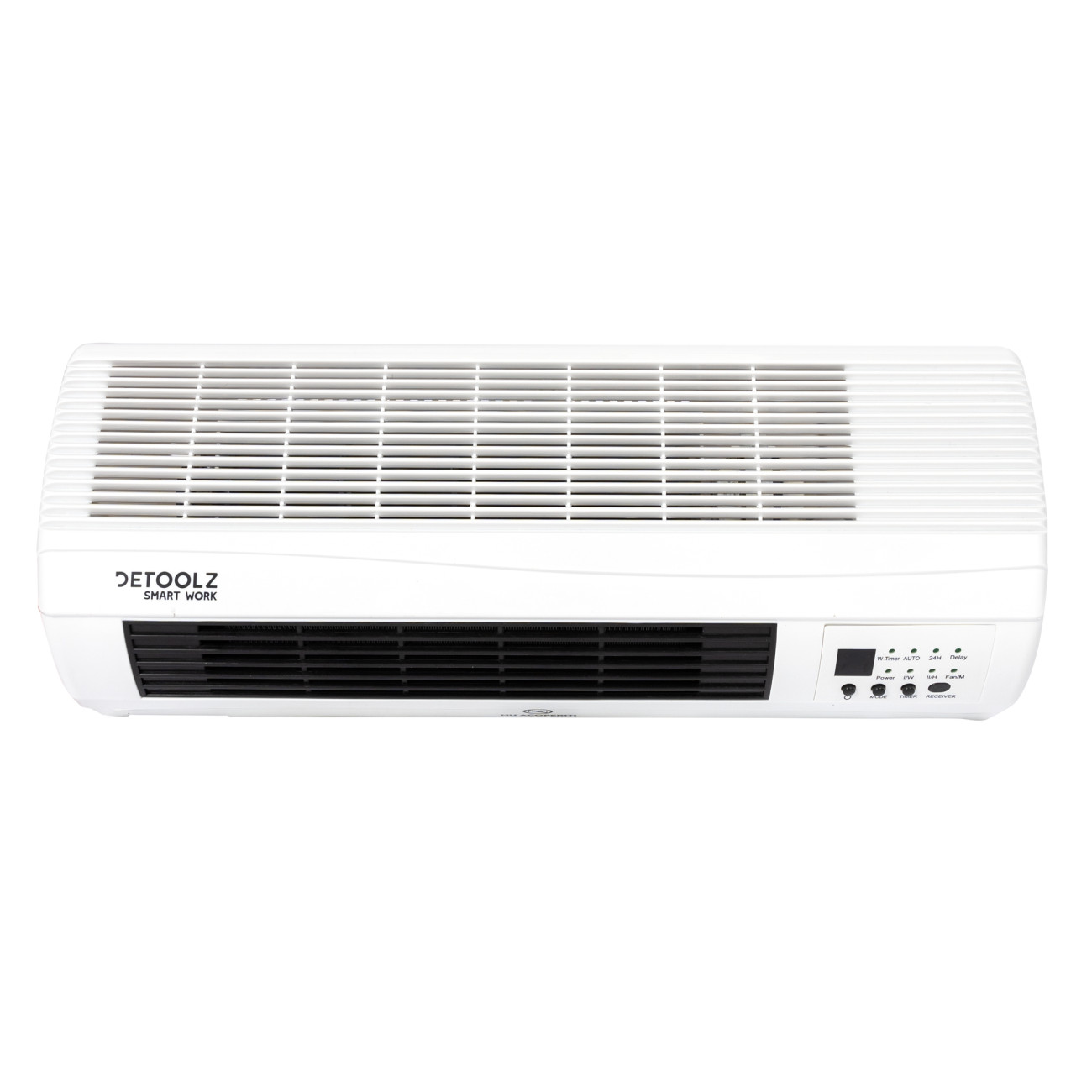 Reducere 20% - Aeroterma de perete Detoolz, 2KW, 2 trepte de putere, cu afisaj LED si termostat 1 Aeroterma de perete Detoolz