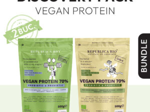 Discovery Pack Vegan Protein 70% - Probiotic & Prebiotic Republica BIO