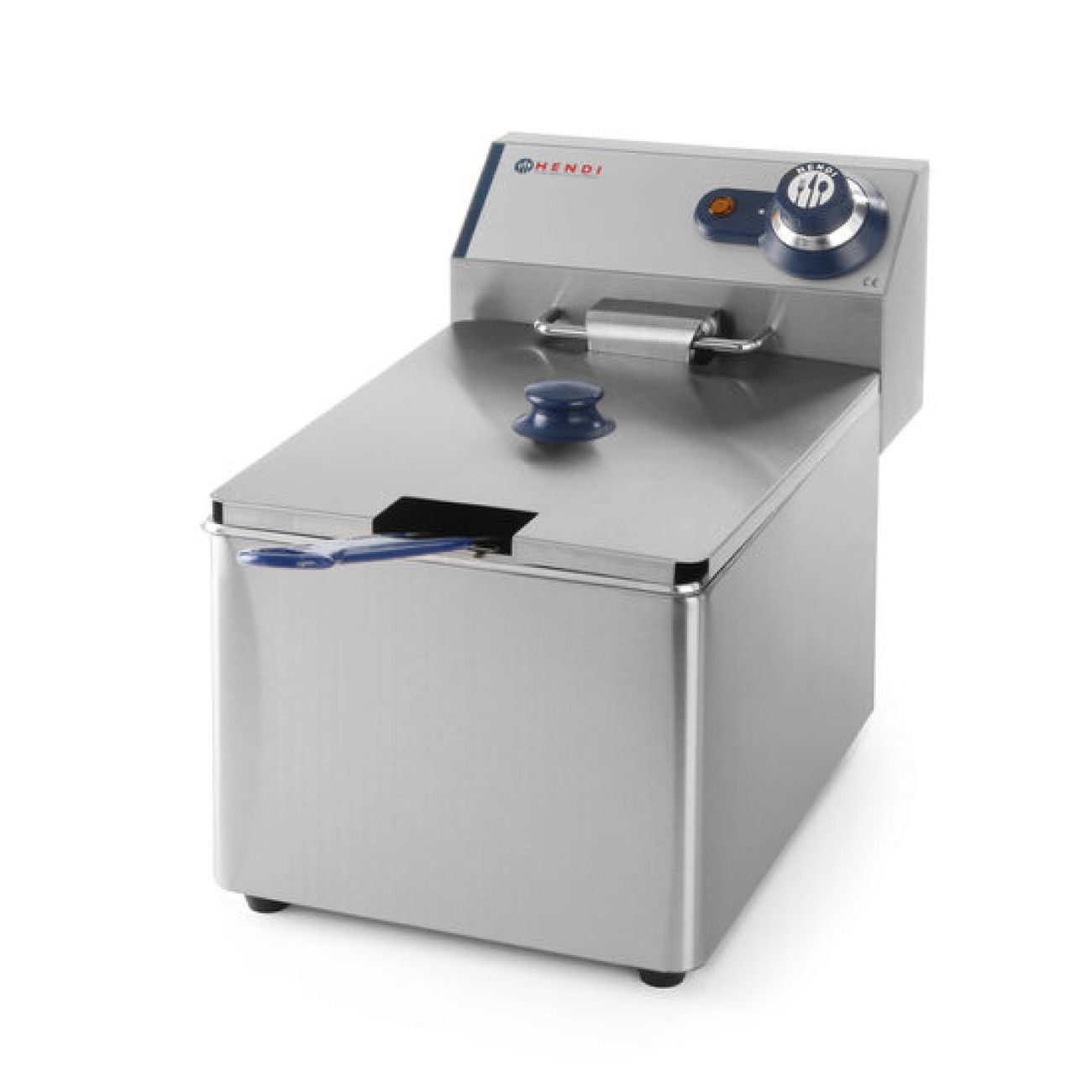 Reducere 20% - Friteuza Electrica Profesionala, Blue Line, 8 litri, 3500W, Termostat Reglabil 0-190 gr C, Corp Inox 1 Friteuza Electrica Profesionala