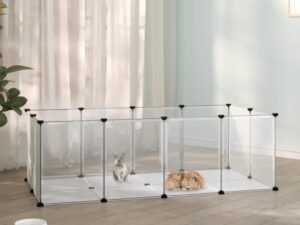 Gossi cusca pentru animale mici transparent 144x74x46
