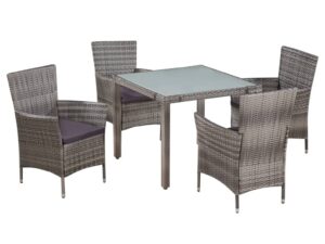Gossi set mobilier de exterior cu perne