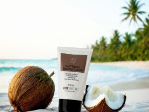 Loțiune bronzantă cu ingrediente naturale și organice – pentru un bronz uniform și radiant