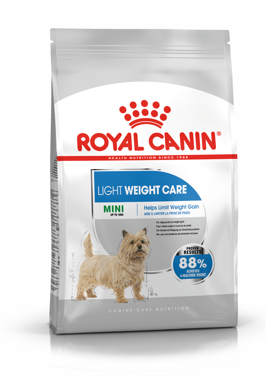 Reducere 18% - Royal Canin Mini Light Weight Care Adult hrana uscata caine, limitarea cresterii in greutate 8kg 1 Royal Canin Mini Light Weight Care Adult hrana uscata caine