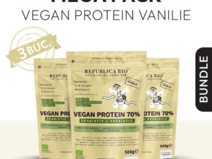 Mega Pack Vegan Protein 70% - Probiotic & Prebiotic Republica BIO