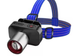 Lanterna de cap 8059 reincarcabila cu zoom telescopic 3 moduri iluminare