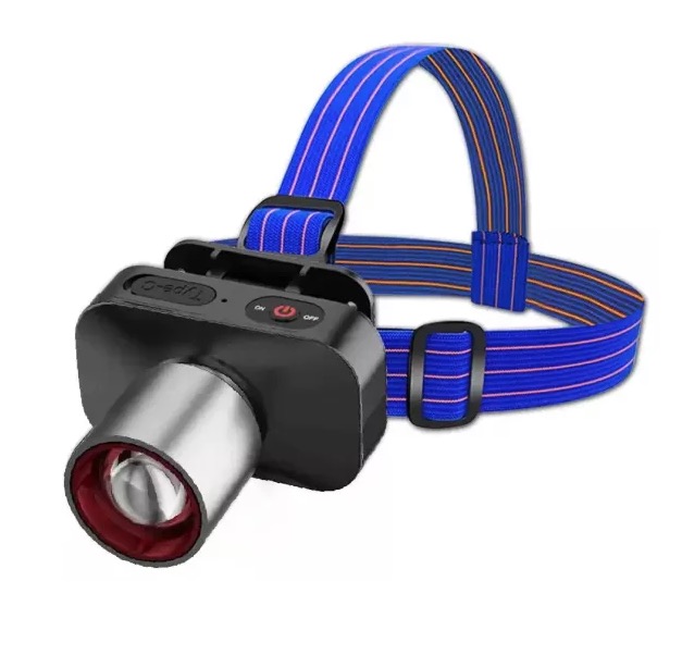 Reducere 59% – Lanterna de cap 8059 reincarcabila cu zoom telescopic 3 moduri iluminare 1 Lanterna de cap 8059 reincarcabila cu zoom telescopic 3 moduri iluminare