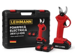 Foarfeca electrica pentru vita de vie crengi cu 2 Acumulatori 48V